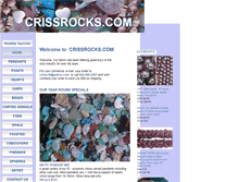 Tablet Screenshot of crissrocks.com